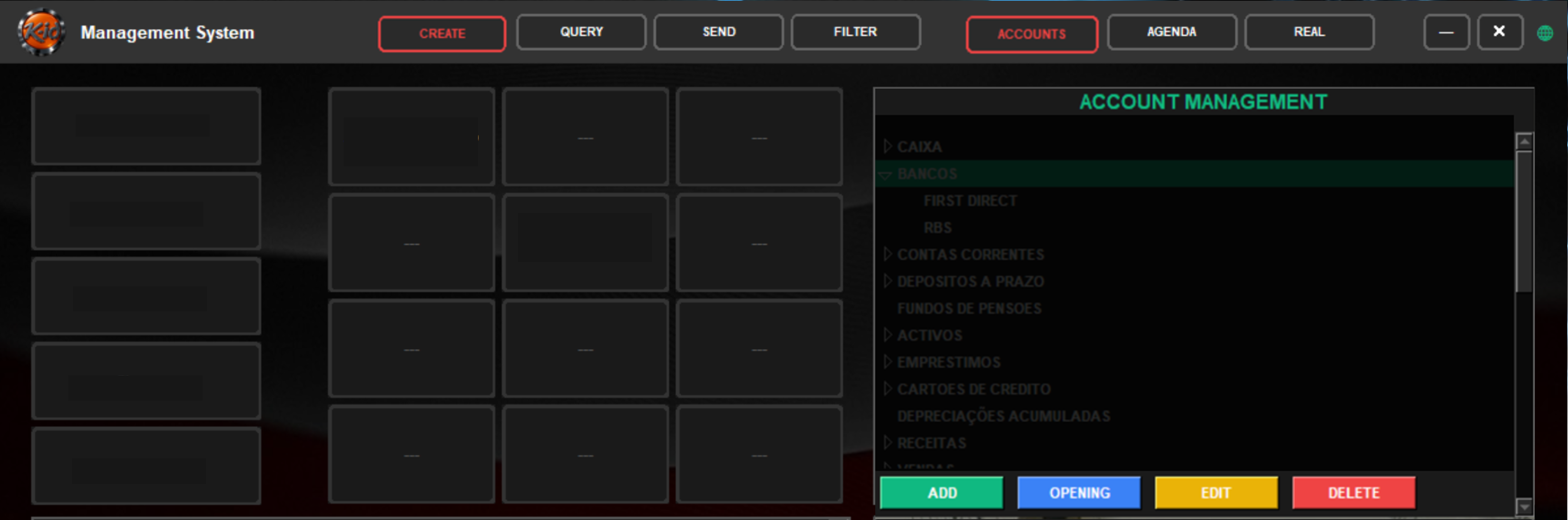 Account management